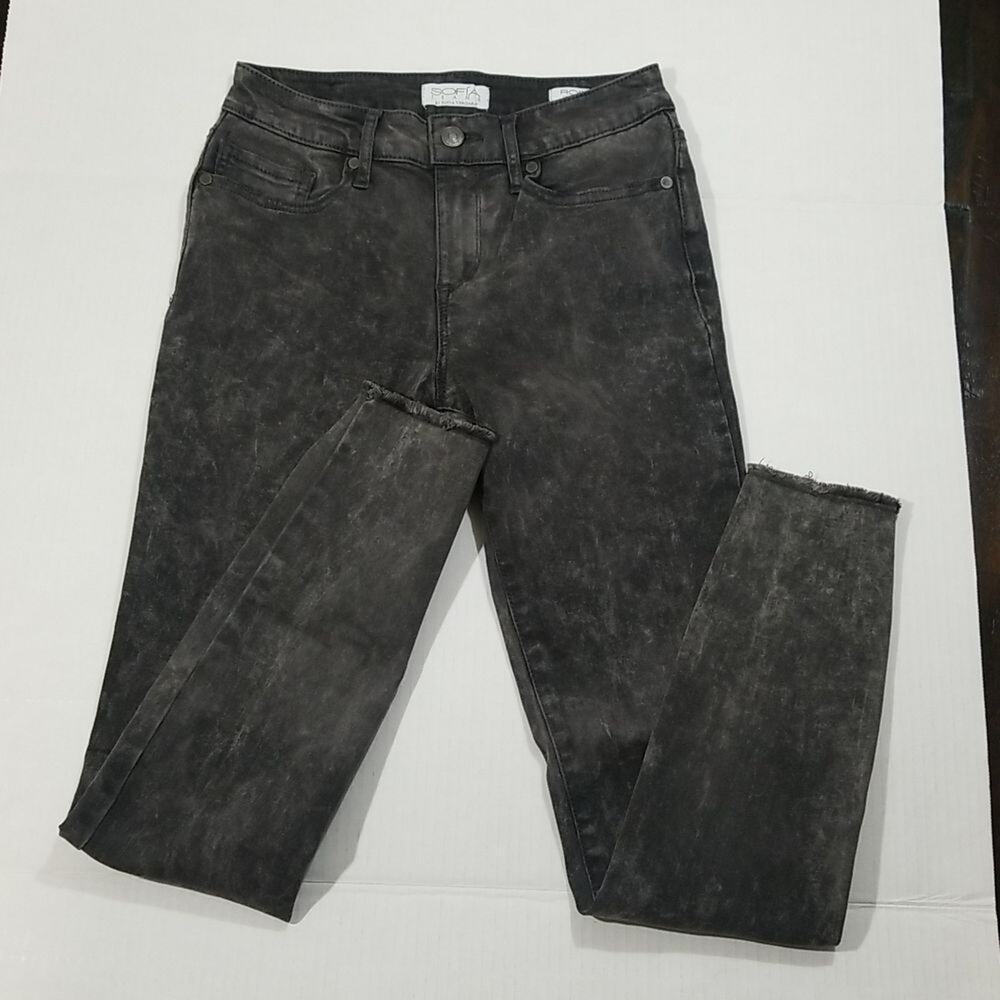 Sofia‎ Vergara rosa curvy ankle jeans sz 0